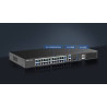 SWITCH RUIJIE L2 24 PORTS POE+GIGA +2 UPLINK +2 SFP RG-ES228GS-P