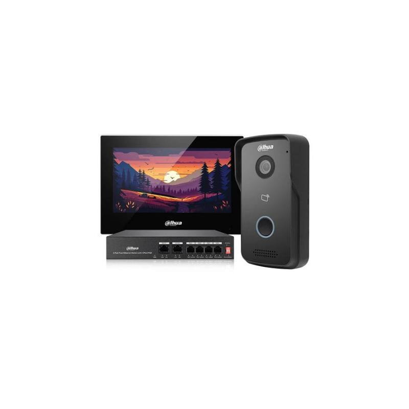 Dahua KTP03 Pro – Kit visiophone IP avec écran tactile 7" Wi-Fi (DHI-KTP03 Pro)