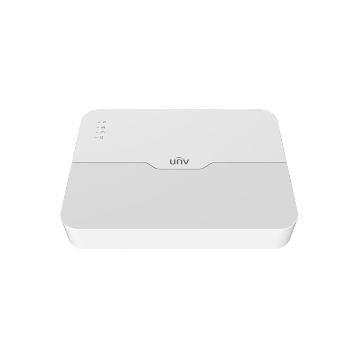 Uniview – Enregistreur NVR 8 voies, 8 ports PoE, 1 disque dur (NVR301-08LS3-P8)