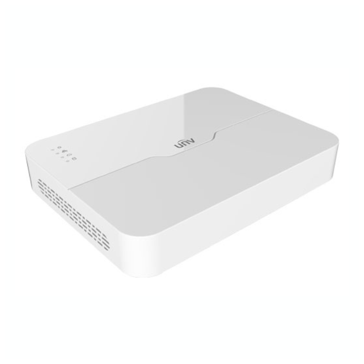 Uniview – Enregistreur NVR 16 voies, 8 ports PoE, 1 disque dur (NVR301-16LS3-P8)