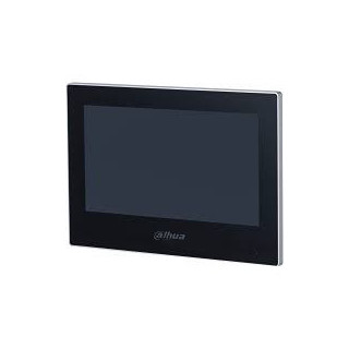 Dahua – Écran intérieur IP visiophone 7" tactile, Wi-Fi et PoE (VTH2621G-WP)