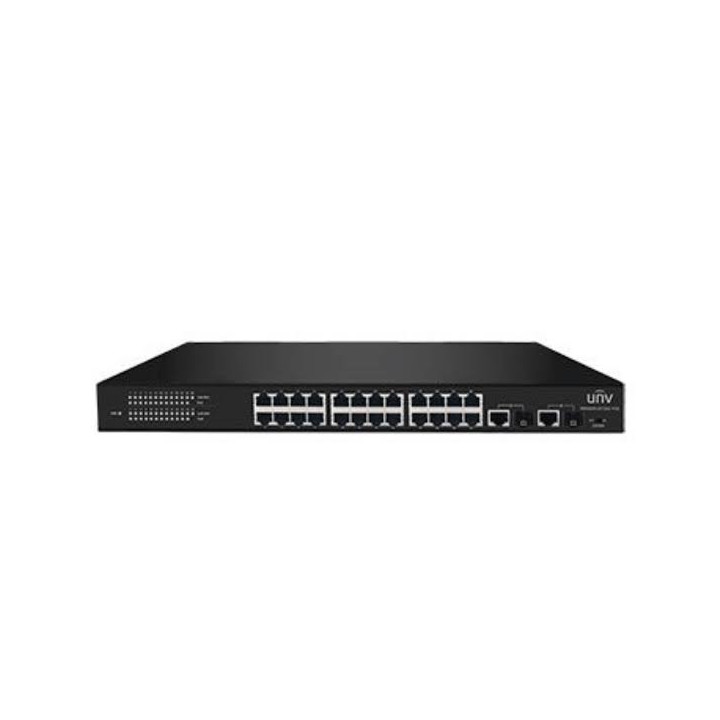 Uniview – Switch PoE 24 ports + 2 uplink Gigabit, dont 1 combo fibre (NSW2020-24T1GT1GC-POE-IN)