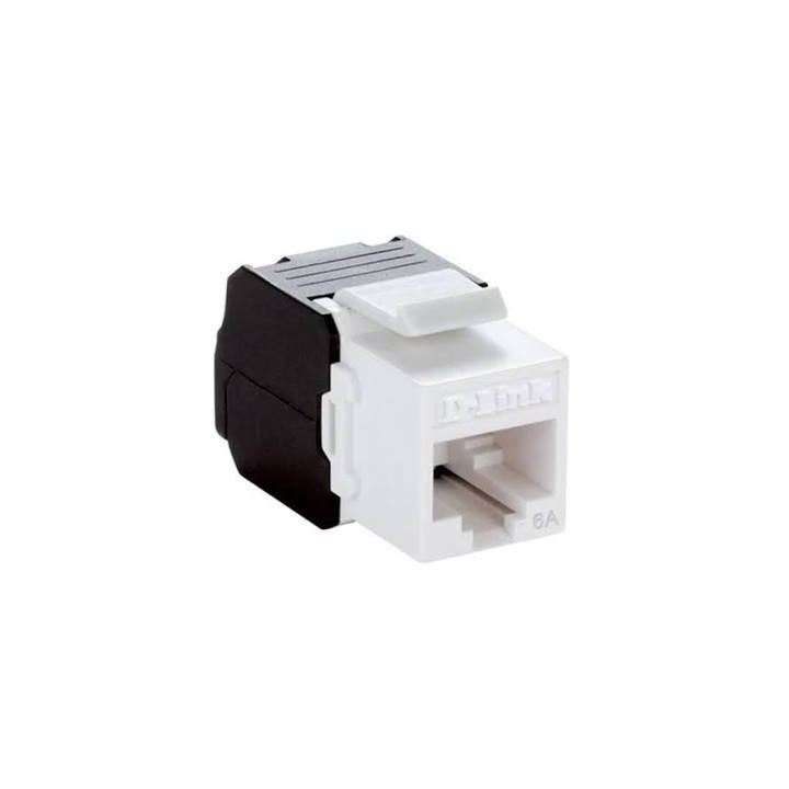 D-Link – NOYAU PANNEAU DE BRASSAGE RJ45 Cat6 UTP keystone, blanche (NKJ-C6WHI1B21)