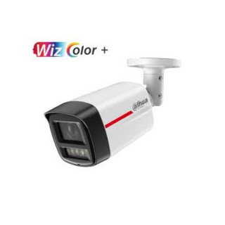 Dahua 4MP – Caméra IP tube WizColor, vision couleur 24h/24, IA WizSense, micro (IPC-HFW2449TL-S-PRO)