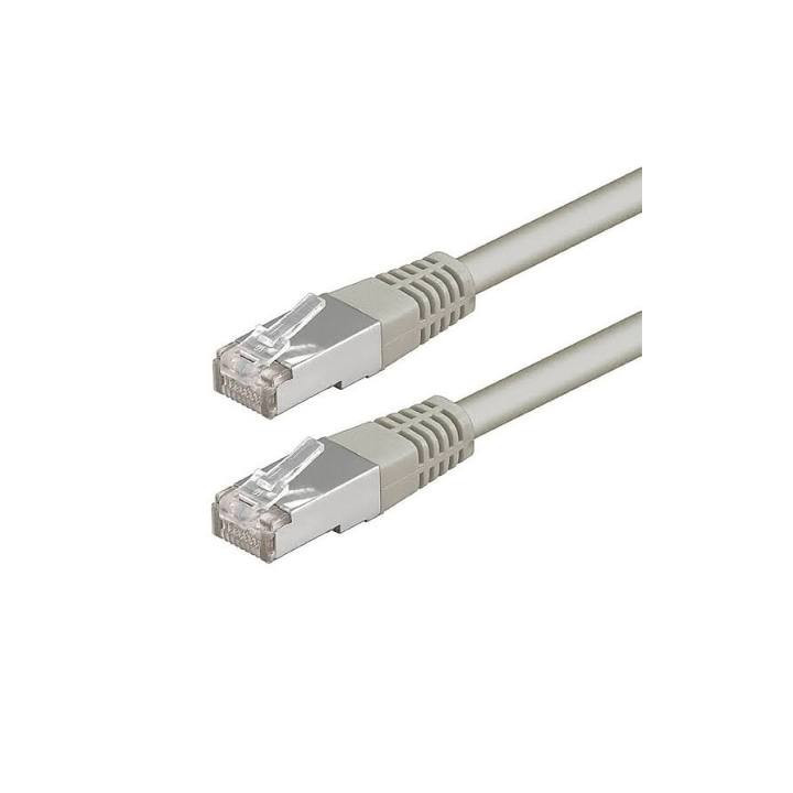 Cordon réseau Cat6 STP blindé 1 m – Tunisie