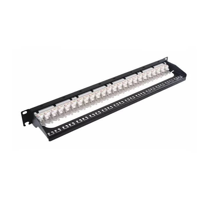 Panneau de brassage 24 ports Cat6 FTP vide (WT-2224A)