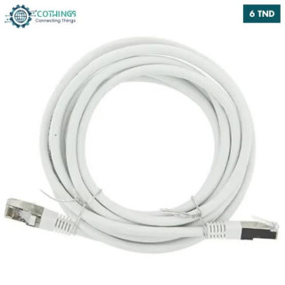 Cordon réseau Cat6 UTP 10 m – Tunisie