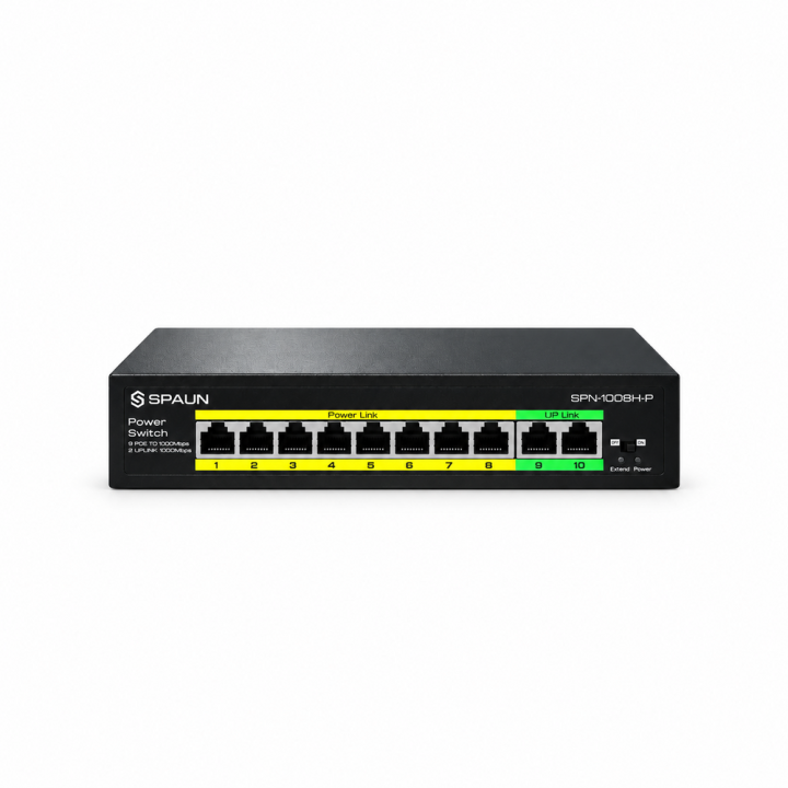 Switch PoE 8 ports SPAUN SPN-1008H-P – Tunisie