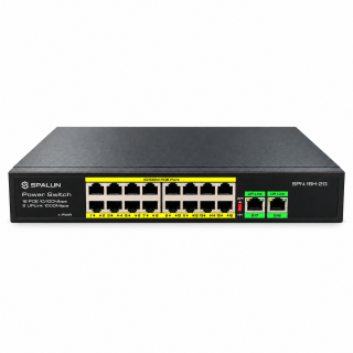 Switch PoE 16 ports SPAUN SPN-16H-2G – Tunisie