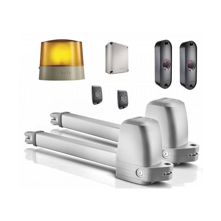Kit moteur portail battant Somfy Ixengo S RTS