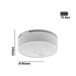 Détecteur de fumées interconnectable EVACUATE 042239