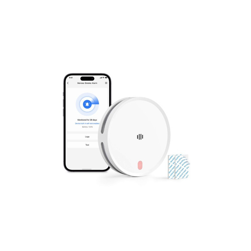 Détecteur de fumée connecté WIFI MEROSS MA151