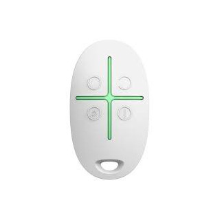 Ajax SpaceControl Jeweller – Télécommande sans fil avec bouton panique, blanc (AJ-SPACECONTROL-W)