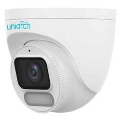 CAMÉRA IP DOME UNIARCH 4MP COLORHUNTER WISE-ISP POE IP67 IPC-T244-ADF28K-WP