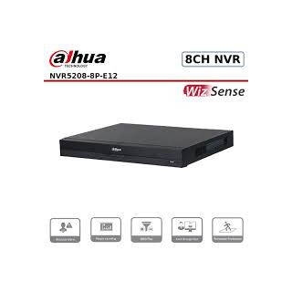 NVR Dahua 8 voies 8 PoE WizSense 2 disques – Tunisie