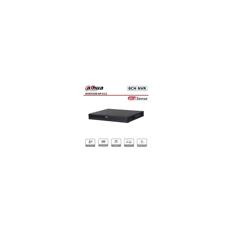 NVR DAHUA 8 PORT NVR5208-8P-EI2