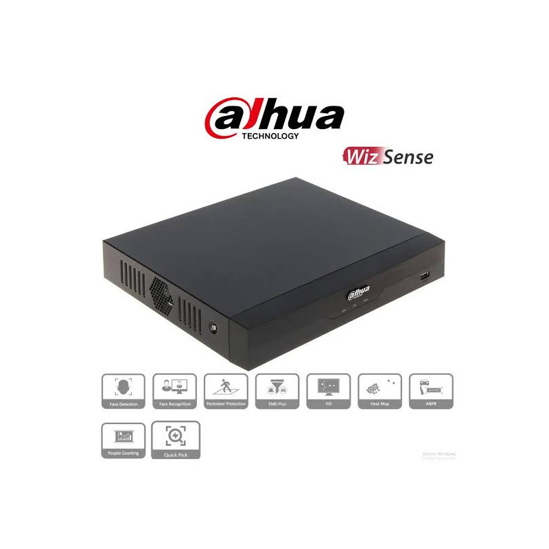 NVR 8 PORTS POE DAHUA NVR4108HS-8P-EI
