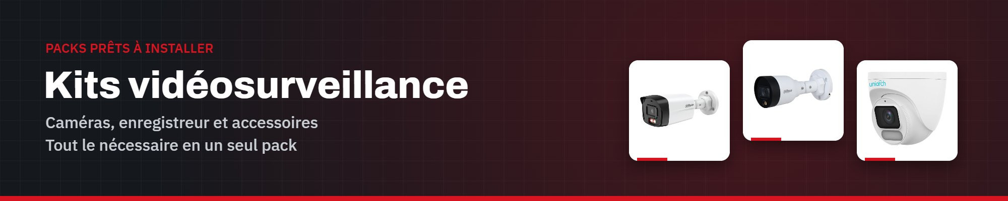 Kit vidéosurveillance complet – Prix Tunisie